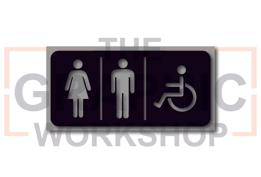 TOILETS - MALE FEMALE & DISABLED